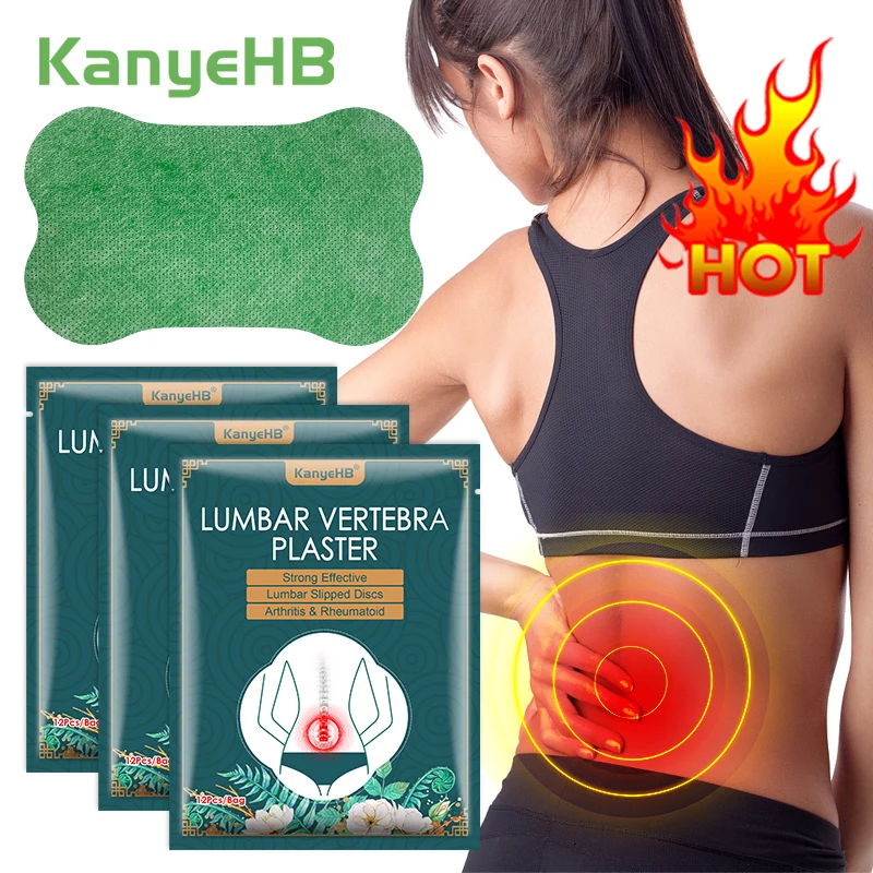Herbal Wellness Patches - 60/6 PCS Lumbar Pain Patch Wormwood