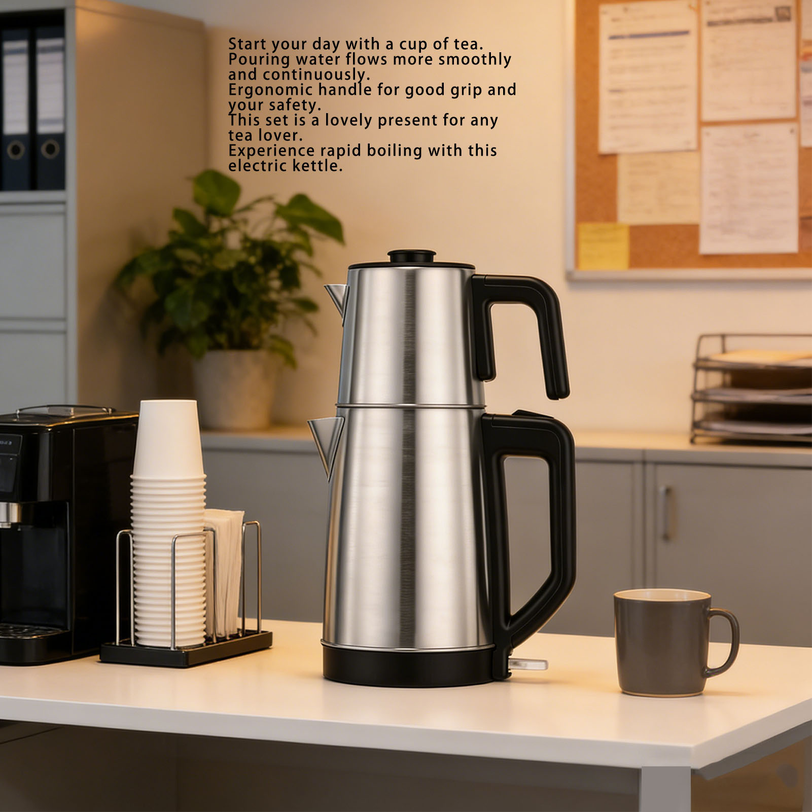 Electric Turkish Kettle Set St - Herbal Wellness Products avaliação e preço