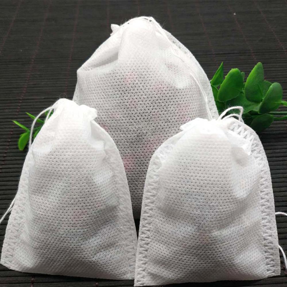 100Pcs Disposable Tea Bag Draw - Herbal Wellness Products avaliação e preço