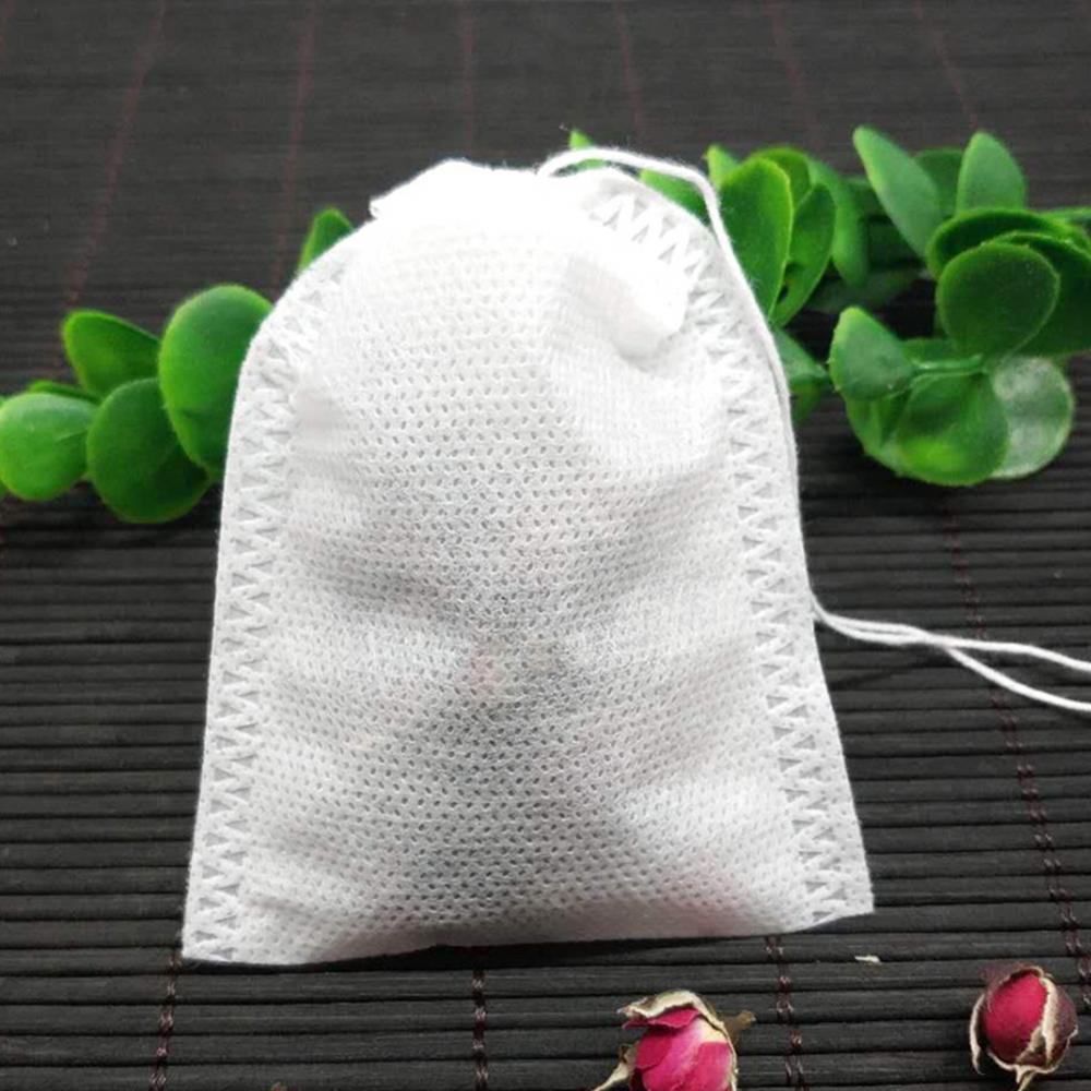 100Pcs Disposable Tea Bag Draw - Herbal Wellness Products avaliação e preço