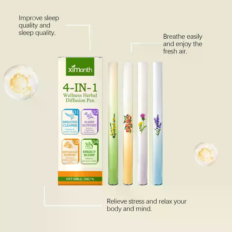 4 In 1 Herbal Diffuser Set Her - Herbal Wellness Products avaliação e preço